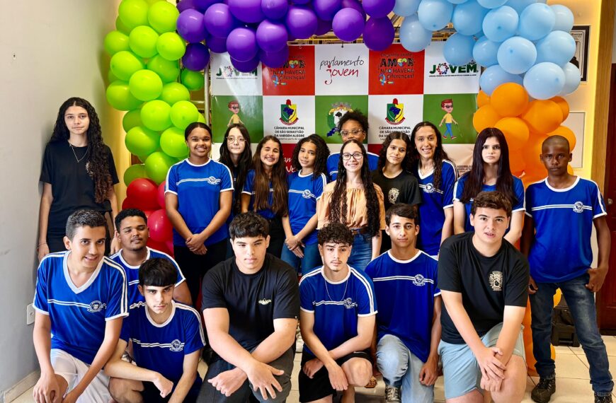Câmara Municipal de São Sebastião da Vargem Alegre realiza lançamento oficial da 1ª edição do Parlamento Jovem Minas 2026