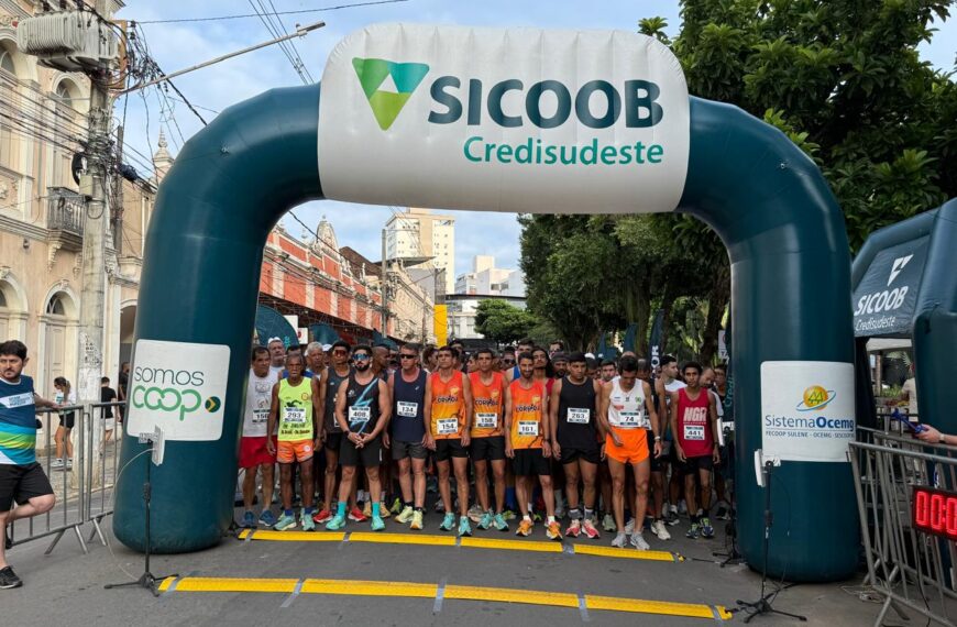 2ª Sicoob Credisudeste Run reúne centenas de atletas e celebra 40 anos da cooperativa em Muriaé