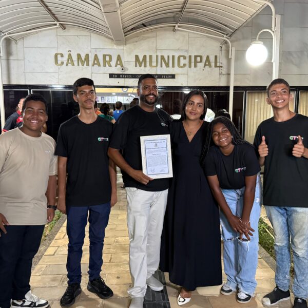 Vinicius Ventura da GT Park Kids é homenageado na Câmara Municipal de Muriaé