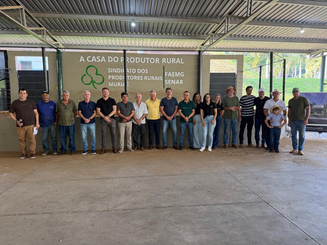 Leilão de Gado do Sindicato dos Produtores Rurais de Muriaé em prol da construção da Delegacia Rural