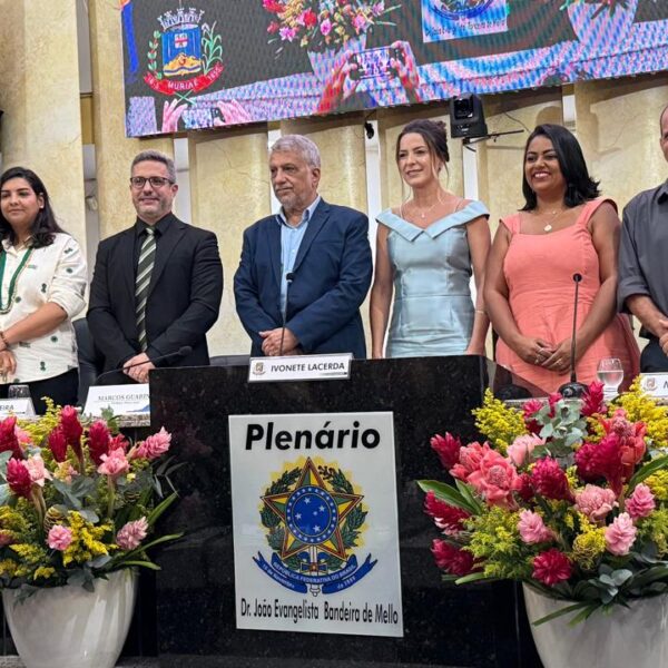 Ivonete Lacerda toma posse como Presidente da Câmara Municipal de Muriaé!!