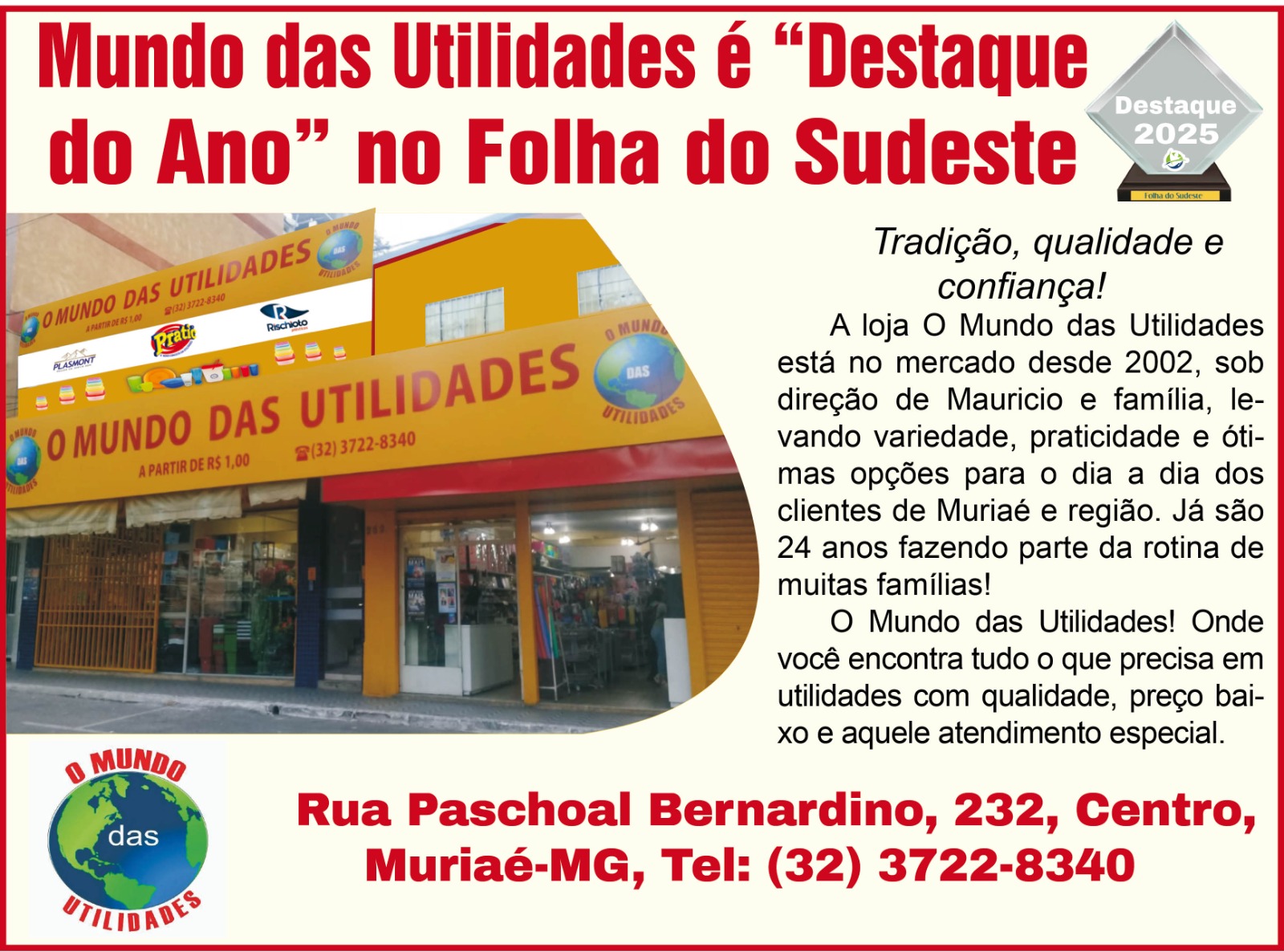 Referência que atravessa gerações