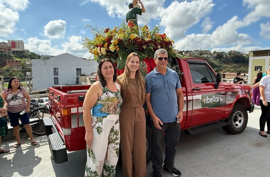 Ribeilar é Patrona da 80ª Festa em Honra a São Cristóvão em Muriaé