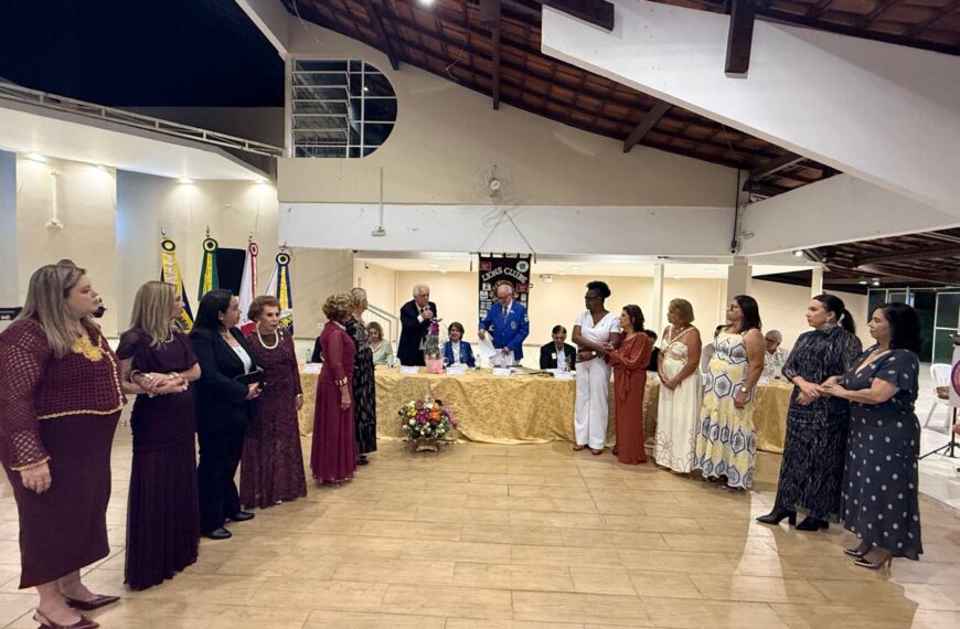 Lions Clube Muriaé Helen Keller realiza transmissão da presidência para o Ano Leonístico 2026/2027