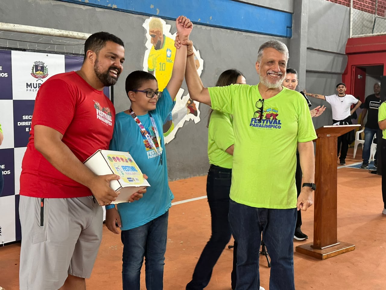 Prefeitura realiza Festival Paralímpico e abre programação da Semana da Luta da Pessoa com Deficiência em Muriaé
